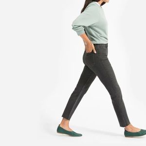 Everlane High-Rise Kick Crop Jean